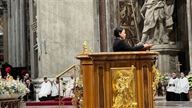 教宗耶誕節子夜彌撒驚見「台灣之光」！她（Emily）上台擔重任成亮點（圖／翻攝Taiwan in Holy See 駐教廷大使館 臉書）