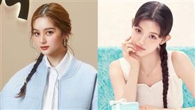 女主角拉塔娃蒂婉通(左)神似NewJeans成員Danielle(右)(圖片／翻攝IGmim.rattanawadee、newjeans_official)