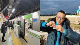 蔡明里,團長,日本,電車,主播（圖／翻攝自蔡明里團長 臉書）