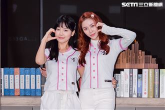 韓國YTR Judy與韓國CLC前成員Elkie三立新聞網專訪。（圖／記者楊澍攝影）