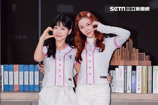 韓國YTR Judy與韓國CLC前成員Elkie三立新聞網專訪。（圖／記者楊澍攝影）