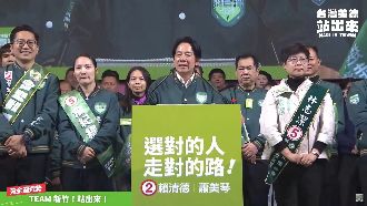 賴竹縣造勢高呼「在野過半、產業倒一半」