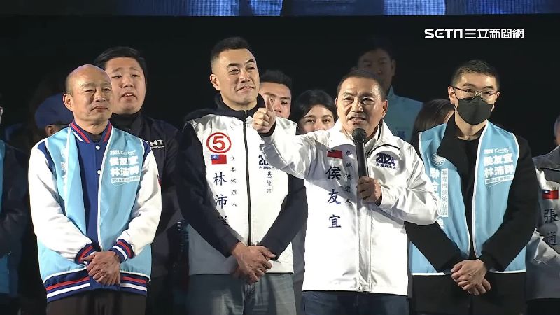 稱質疑侯賣台好笑　韓國瑜拿自己頭髮比喻