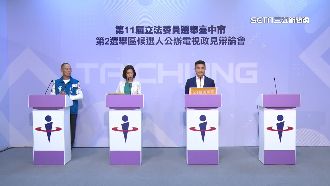 林靜儀、顏寬恒政見會交鋒！頻拋質疑過招