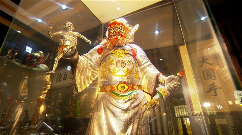 錫工藝-鍾馗抓鬼(圖/寶島神很大)