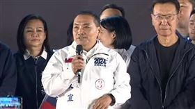 侯友宜用台語批民進黨「倖豬夯灶，倖囝不孝，倖民進黨大家都在哭」。（圖／翻攝自侯友宜YouTube頻道）