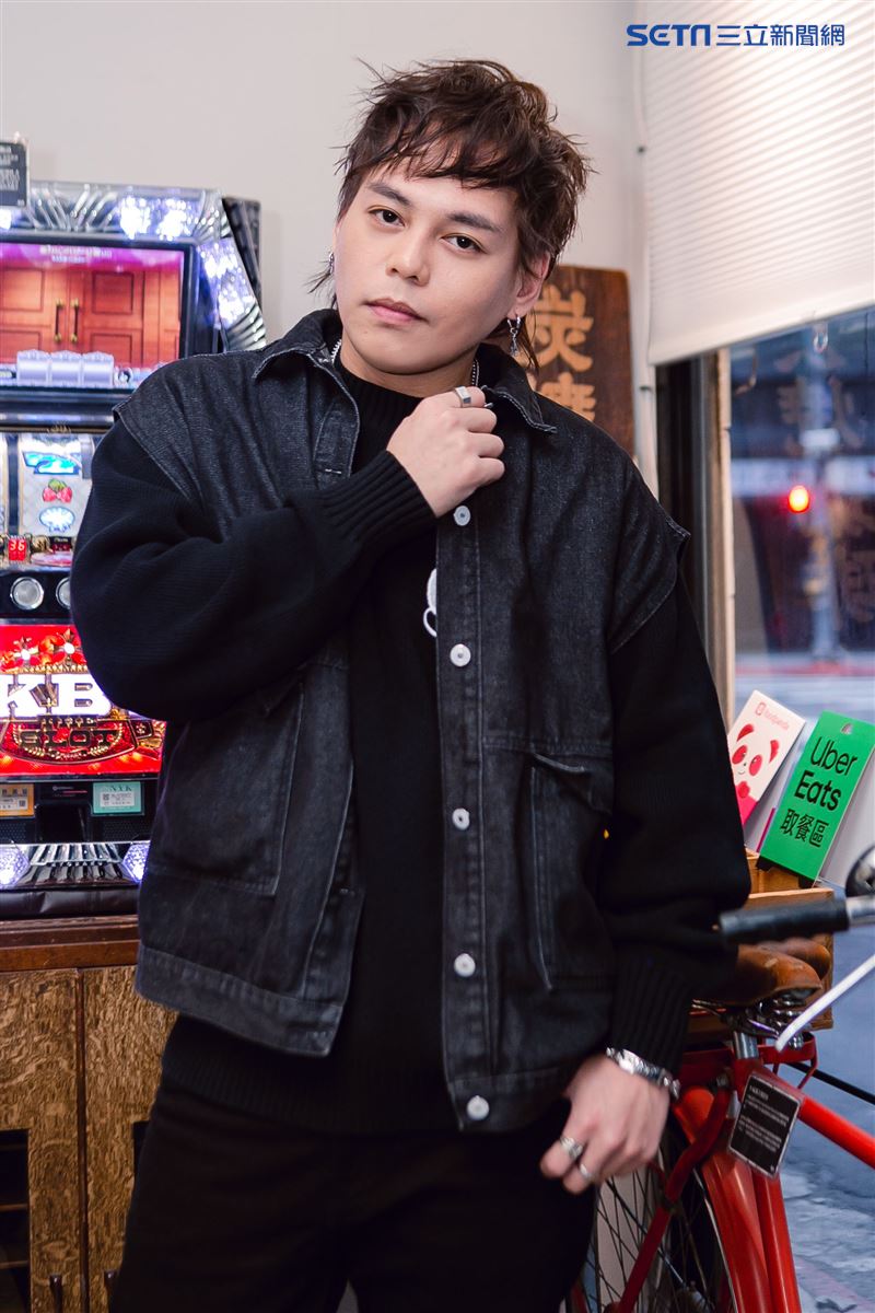 Under Lover楊琳三立新聞網專訪。（圖／記者楊澍攝影）