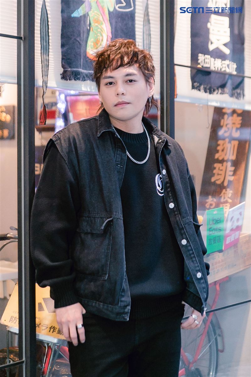 Under Lover楊琳三立新聞網專訪。（圖／記者楊澍攝影）