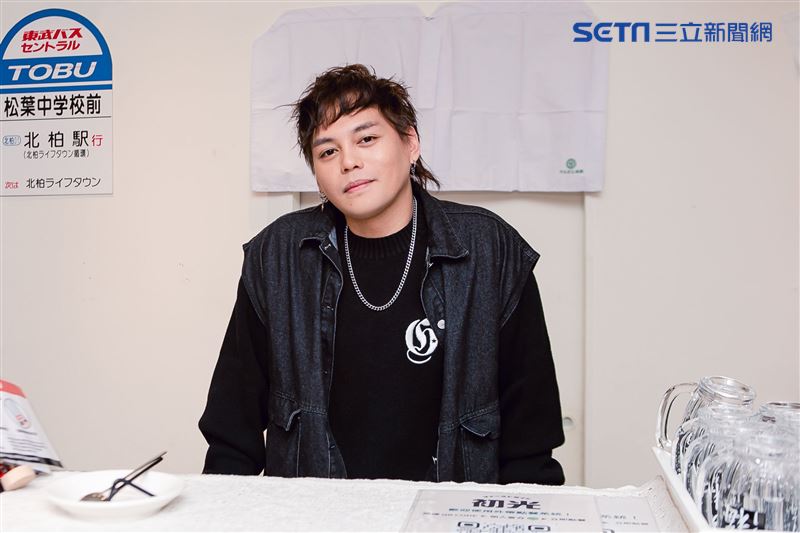 Under Lover楊琳三立新聞網專訪。（圖／記者楊澍攝影）