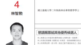 嘉市選舉公報有亮點！3人要爭取輕軌　他喊「懇請賜票給他人」原因曝。（圖／翻攝自嘉義市選舉公報）