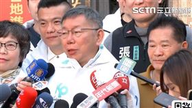 柯文哲台中車掃。