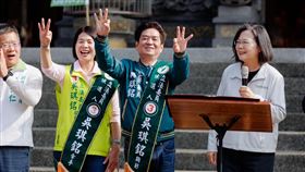 蔡英文輔選吳琪銘、張宏陸（圖／民進黨提供）