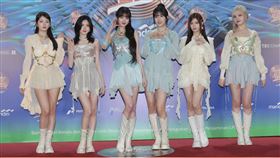 ▲第38屆金唱片獎，IVE、NewJeans和LE SSERAFIM。（圖／翻攝自X）