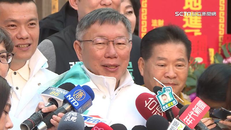 侯喊組聯合內閣　柯：操作棄保講一大堆