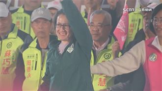 直搗侯本命區！蕭美琴新北趕場助攻小雞