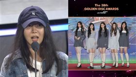 ▲金唱片獎，閔熙珍。（圖／翻攝自X）