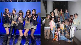 ▲SEVENTEEN，NewJeans。（圖／翻攝自X）