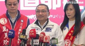 ▲侯友宜「桃園站出來 侯康在眼前—桃園市桃園車隊掃街」前受訪