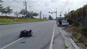 車禍,大寮區,河堤路,機車,自小客