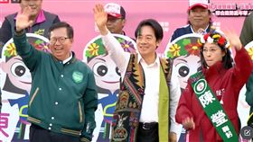 賴清德今出席「總統暨原住民族陳瑩、伍麗華立委聯合造勢嘉年華」（圖／翻攝自民進黨原民部YT）