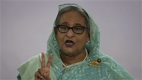 孟加拉總理哈希納Sheikh Hasina（圖／美聯社／達志影像）