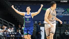 ▲高雄全家海神胡瓏貿繳出生涯例行賽新高34分。（圖／翻攝自T1聯盟提供）