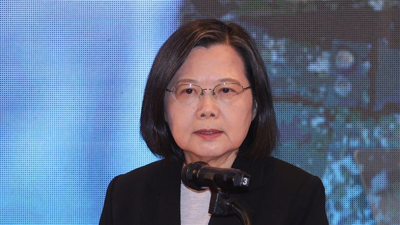 蔡總統：國際重風險管控力　投錯回到過去
