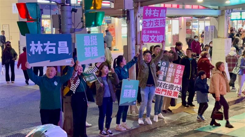 林右昌陪同車掃！他：選對的人就是鄭文婷