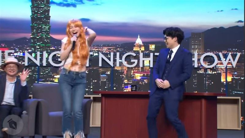 吳欣岱登夜夜秀豁出去！1舉動全網看傻