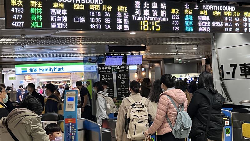 大選疏運台鐵再加開2列次　時刻表出爐