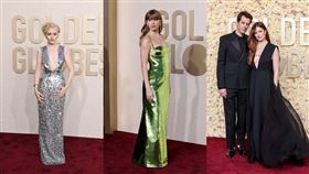 ▲Julia Garner，泰勒絲，Mark Ronson，Grace Gummer。（圖／翻攝自品牌提供）