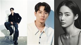 ▲韓劇《篡位》李宰旭、李濬榮、以及洪秀邾。（圖／Disney+提供）