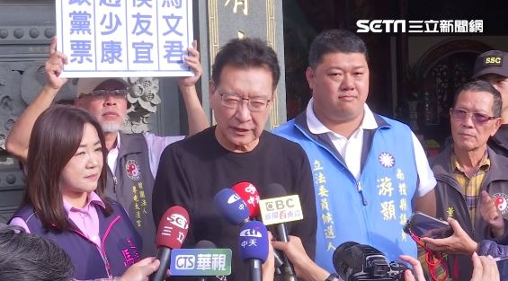 侯友宜副手原屬意黃珊珊？趙少康回應了