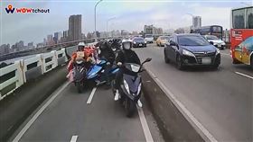 新北市,三重,忠孝橋,機車道,車禍