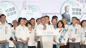 選前超級星期天，民眾黨總統候選人柯文哲說，衷心感謝來參加TeamKP高雄召集令的支持者。（圖／翻攝自柯文哲臉書）