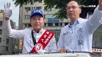 侯台南掃街未助選李全教　朱：各自分工