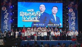 台中萬人宣誓救台灣 侯友宜：說到做到、永不改變▲（圖／翻攝畫面）