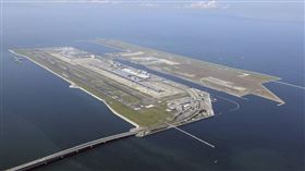 關西機場恐在2056年沉沒。（圖／美聯社／達志影像）