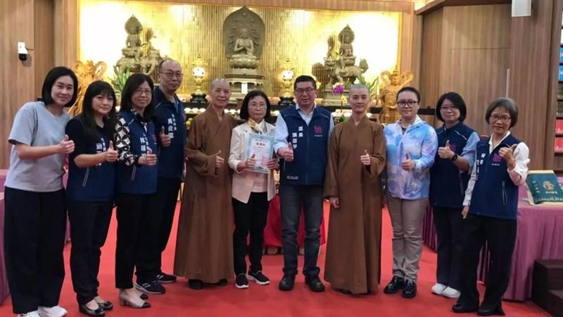 龜山區公所攜手昭明講堂　改善月經貧窮