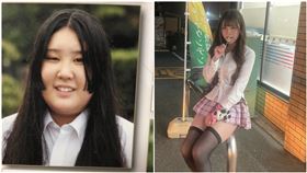 「醜女大翻身」真人版？櫻花妹減肥成功　超勵志畢業照8.7萬人朝聖（圖／翻攝@9ninecat_ X）