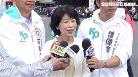 陳佩琪高雄市場掃街。