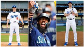 ▲道奇季後補進山本由伸、赫南德茲（Teoscar Hernandez）、大谷翔平3位自由球員。（圖／翻攝自道奇推特、美聯社／達志影像）