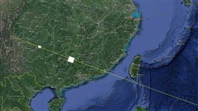 衛星,中共,國家級警報,西南空域,飛行軌跡