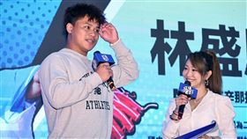 ▲去年高中棒球聯賽木棒組最佳投手林盛恩，受邀參加今年聯賽開賽記者會。（圖／學生棒球聯盟提供）