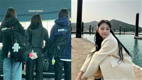 ▲TWICE，周子瑜，志效，定延，定延二姐。（圖／翻攝自微博）