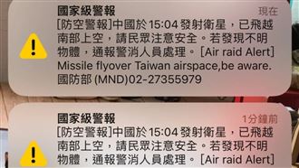 觸發國家警報3字是關鍵　國防院這樣說