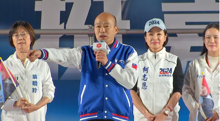 韓國瑜揭綠營警報：國防部連英文都搞不清