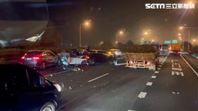 雲林縣,國道,國道1號,連環車禍
