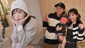 玉兔（鄭如吟）、Howard。（圖／翻攝自玉兔臉書）