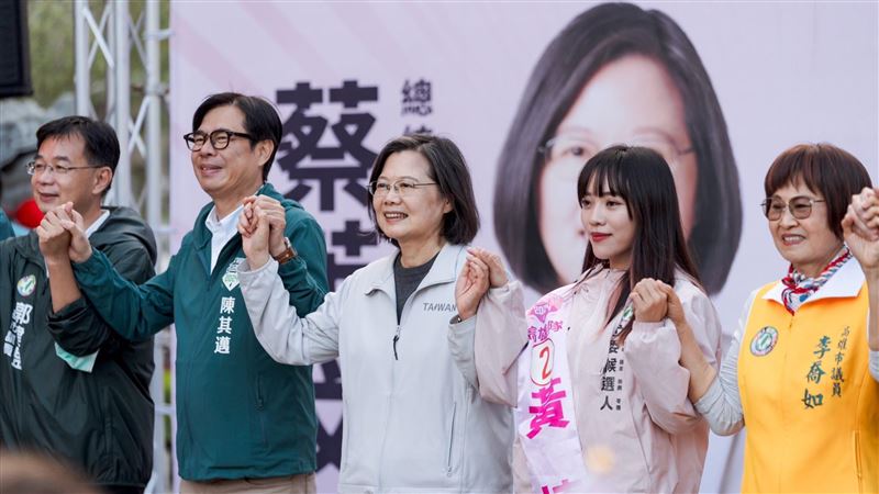 喊高雄人站出來　蔡英文：讓台灣走對的路